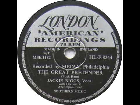 UK New Entry 1956 (54) Jackie Riggs - The Great Pretender