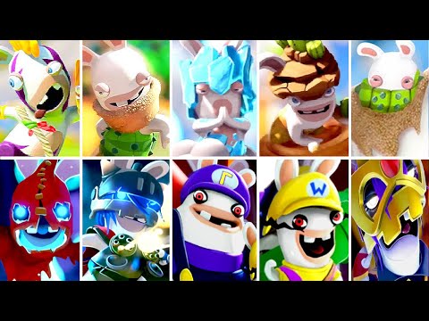 Mario + Rabbids Kingdom Battle - All Enemy Splash Screens