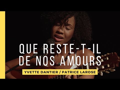 Que reste t il de nos amours Charles Trenet ( Interprété par Yvette Dantier et Patrice Larose )