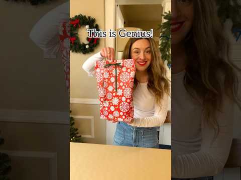 How to wrap awkward shaped gifts like hats! #giftideas #Christmas #wrapping #hats #easydiy