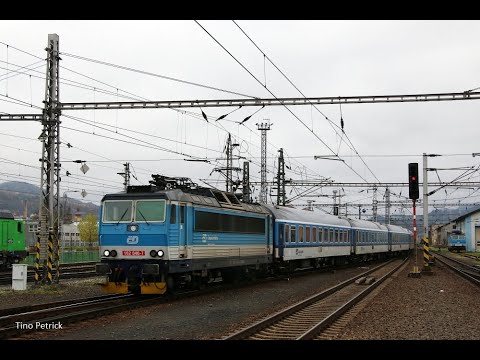 Bahnalltag in Děčín am 17.11.2022 - wo die Eisenbahnwelt noch eine andere ist!