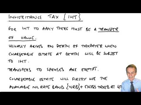 Introduction to IHT & Transfers of Value – ACCA Taxation (TX-UK) lectures