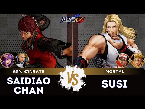 KOF XV🎞️SAIDIAOCHAN (Mature/Vice/Athena) vs SUSI (Terry/Ryo/Andy) 🎞️Replay Match - 09/25