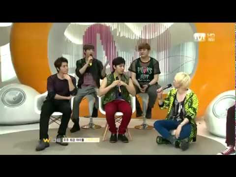 [ENG SUB] 110811Mnet Wide Super Junior Interview Part 1/3