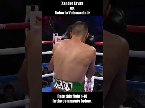 Xander “XYZ” Zayas vs Roberto Valenzuela Jr Fight Highlights 😲 #shorts #shortsvideo #highlights