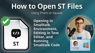 How to Open ST Files (Smalltalk Source Code)