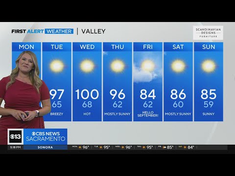 Sunday evening forecast: August 27, 2023