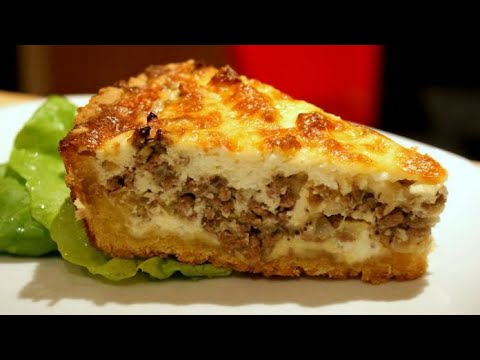 recette : quiche a la viande hachée un régal !!