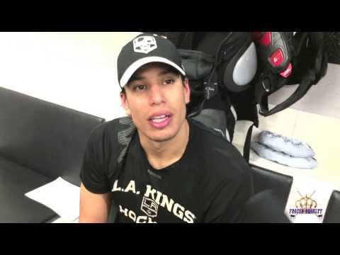 LA Kings Right Wing Jordan Nolan - Post-Practice Interview, 9-30-13
