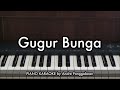 Gugur Bunga Piano Karaoke By Andre Panggabean