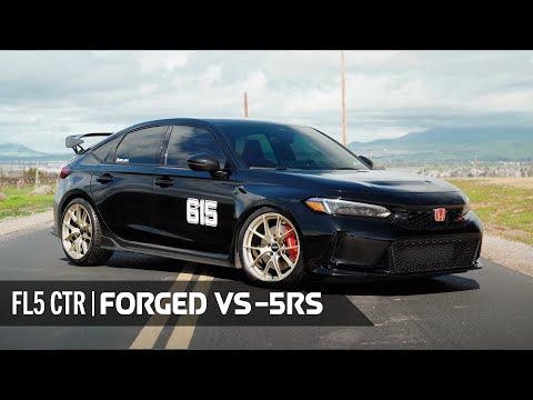 Honda FL5 Civic Type R on APEX VS-5RS Forged Wheels