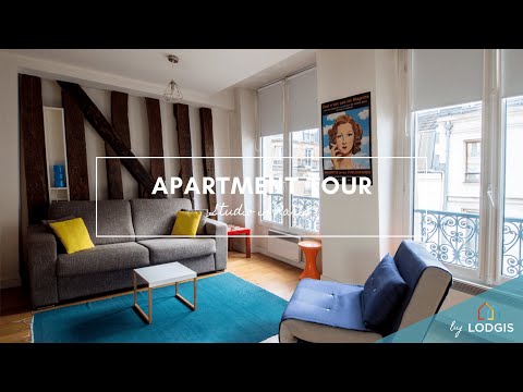 Apartment Tour // Furnished  23m2 in Paris – Ref : 10120945
