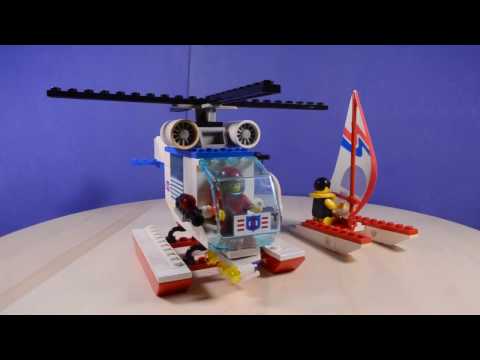LEGO build guide #7 - Beach Rescue Chopper 6342