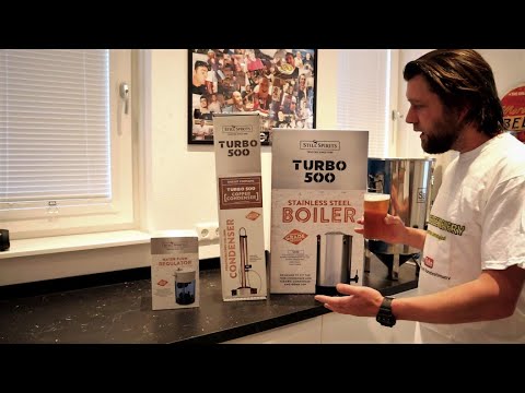 Still spirits Turbo 500 Boiler and Stainless steel Condenser unboxing