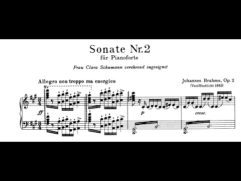 Brahms: Sonata No.2 in F-sharp minor, Op.2 (Zimerman)