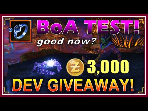 ACTUALLY Testing BoA BUFF! (useable now?) 3,000 ZEN Giveaway! Vistani Still Stacking! - Neverwinter