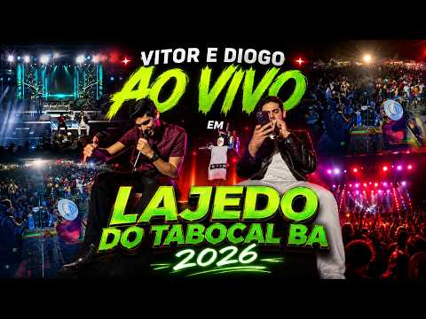 Vitor e Diogo Ao Vivo em Lajedo do Tabocal/BA 2026 | O Melhor São João Antecipado do Vale!