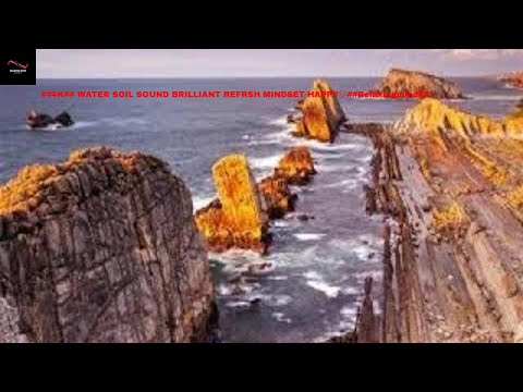 4K HDR Babbling Brook - Trickling Forest Creek - Water Sounds - Relaxing Nature Video4k##