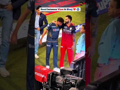Bond between Virat & siraj ❤️ 🧿 #viratkohli #mohammedsiraj
