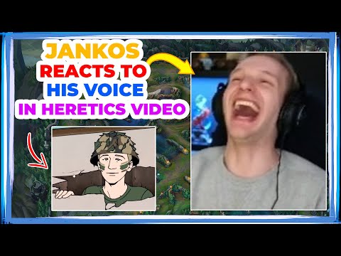 Jankos Reacts to His Voice in Heretics Video 🤬