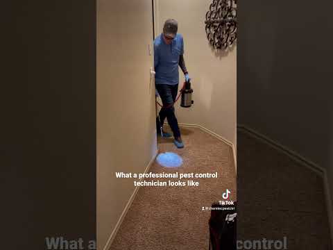 What does a professional pest control technician look like?
