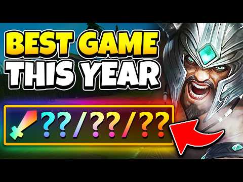 This was Statistically the BEST Tryndamere game of the SEASON! (LITERAL 1V9)