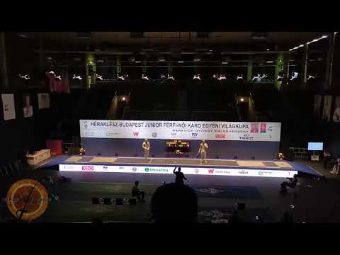 Budapest JMS 2020 - GOLD - Nowak POL v Szczepanik POL
