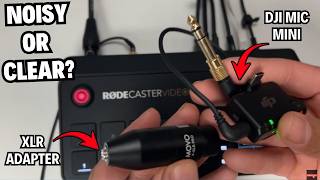 Does the DJI Mic Mini Sound Good with the Rodecaster Video S ?- (Full Tests)