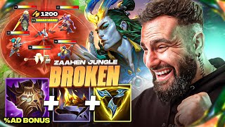 ZAAHEN JUNGLE EST LITTÉRALEMENT BROKEN ?! (Le kit est illégal)