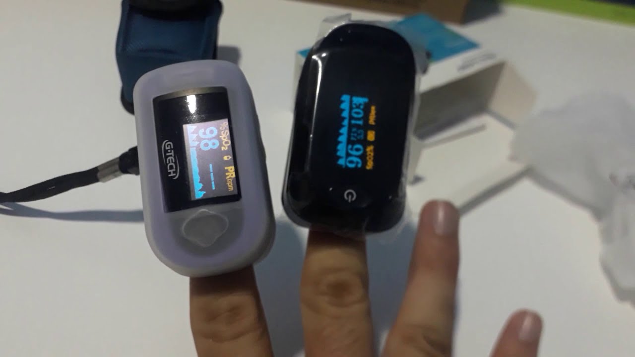 Oxímetro de pulso da G-Tech ou da Multilaser (Comparação)