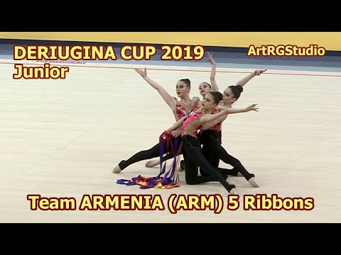 Team ARMENIA (ARM) 5 Ribbons - Junior - 2019 DERIUGINA CUP Grand Prix