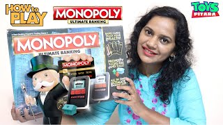 How to Play Monopoly Ultimate Banking in Hindi | Monopoly kaise khelte hain | Monopoly Game Rules