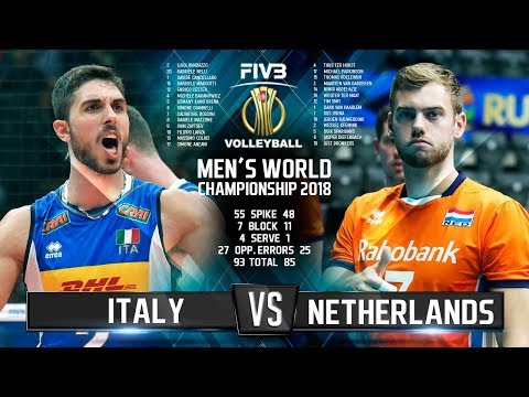 Italy vs. Netherlands | Highlights | Mens World Championship 2018