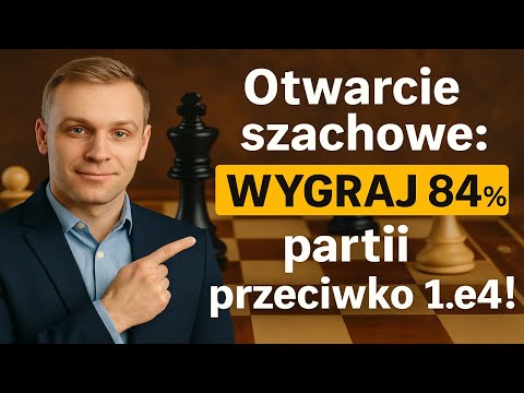Chess Opening: WIN 84% of games against 1.e4!