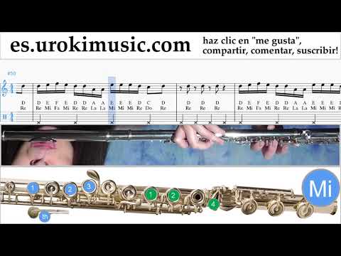 Como Tocar Flauta Ozuna - Siguelo Bailando Tablatura um-i927
