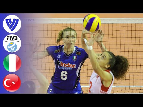 ITA vs. TUR - Full Semifinal | Women's Volleyball U18 World Championship 2017