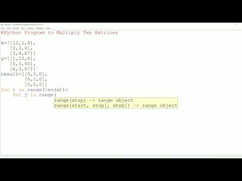 63 Python Program To Multiply Two Matrices Python Program For Matrix Multiplication Matrix
