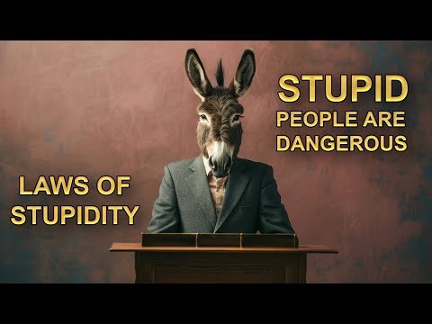 The 5 Basic LAWS of Human STUPIDITY | Carlo M. Cipolla