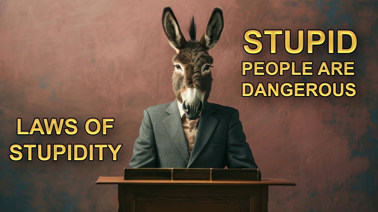 The 5 Basic LAWS of Human STUPIDITY | Carlo M. Cipolla