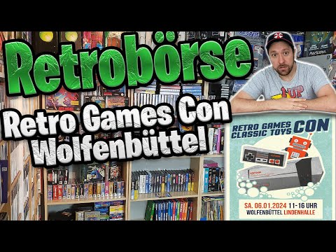 Retro Games Con in Wolfenbüttel 06.01.2024 Börse ESKALIERT mit SUPER NINTENDO Spielen