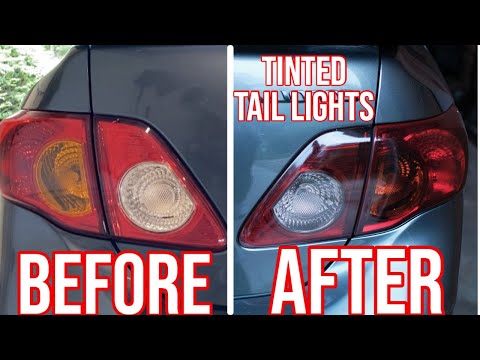 HOW TO PROPERLY VHT TINT YOUR TAIL LIGHTS
