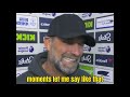 Jurgen Klopp interview post-game following Liverpool's loss against Everton | Everton 2-0 Liverpool