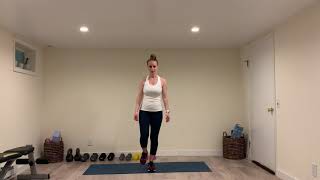 Single Leg Balance Touchdown