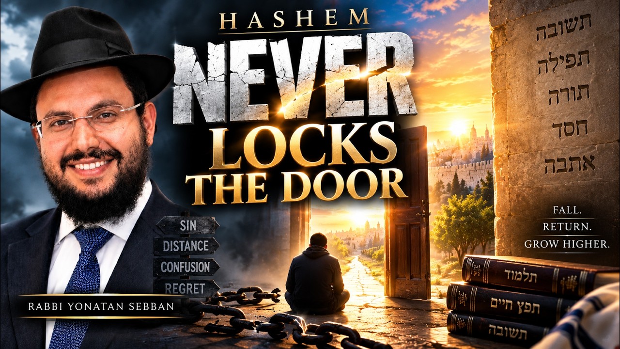 Hashem Never Locks the Door | Rabbi Yonatan Sebban