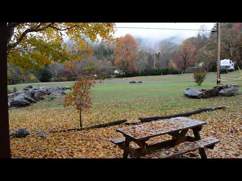 Front porch view from bunkhouse.