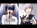 Collaboration Nightcore - Savage Love ✘ Despacito (Mashup/Lyrics)