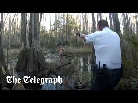 Moment missing 5-year old girl with autism is rescued from swamp