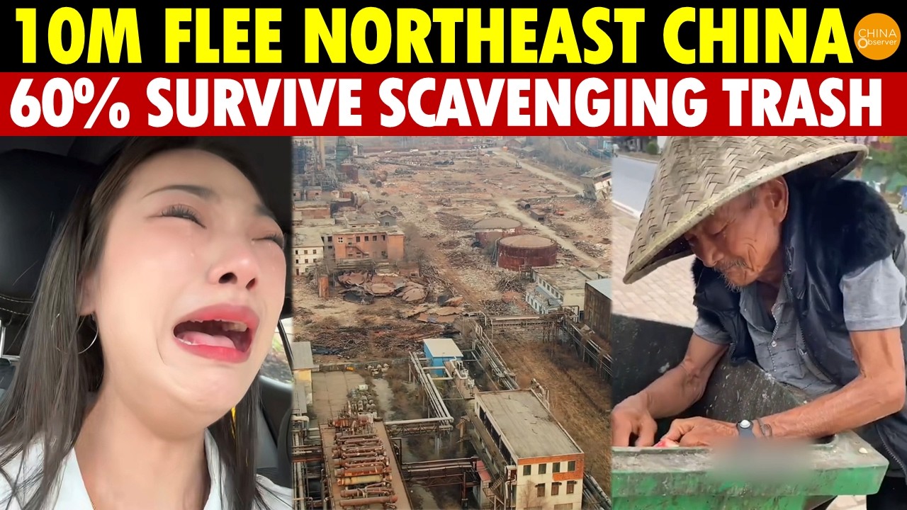 10 Million Leave Northeast China As Its Economy Collapses, 60% Of Seniors Living Off Garbage Bins