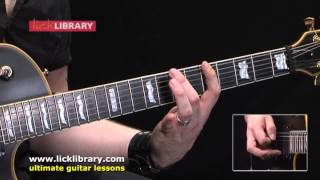 Legato Technique Exercise | Guitar Lesson With Andy James | Sample Licklibrary