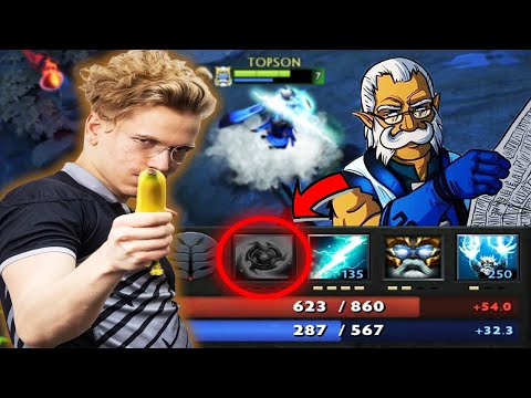 Topson Spamming ZEUS without 1st SKILL in Early Game??? - 100% TI Winner IQ DOTA 2